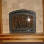 tile fireplace surround